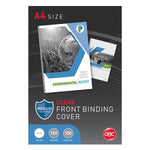 Binding Cover A4 150 Micron Clear - 100 Pack