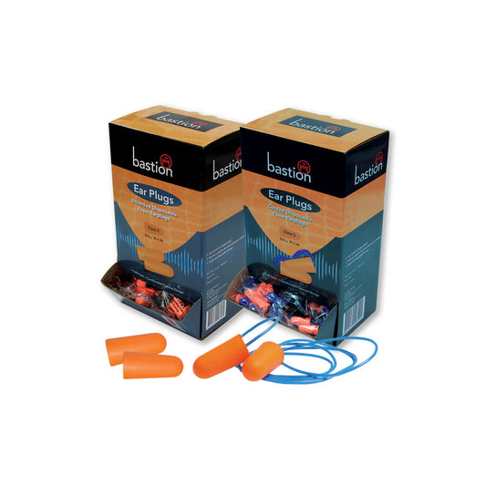 Bastion Uncorded PU Disposable Foam Earplugs