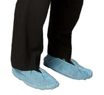 PE Shoe Covers - Blue (100pcs)