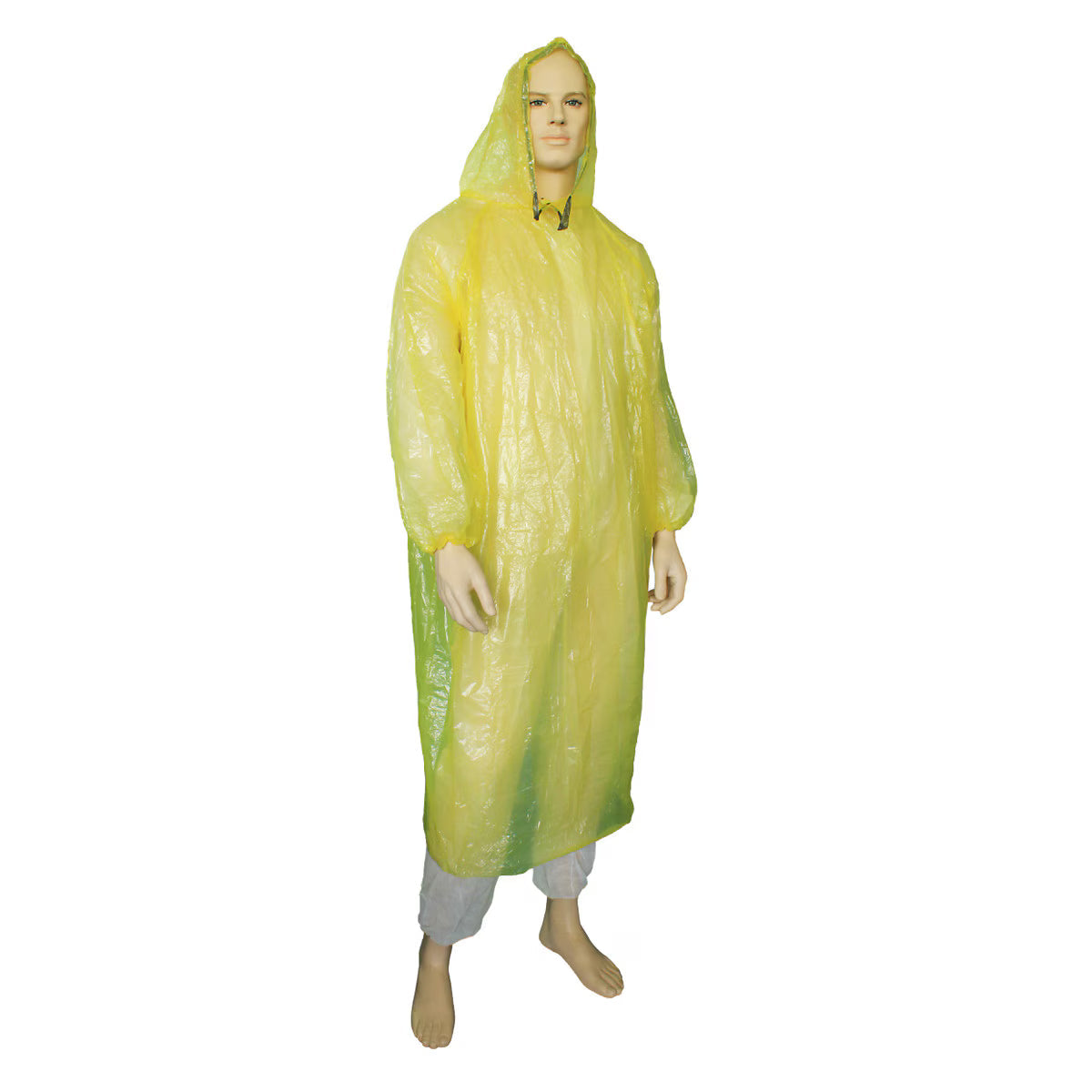 Polyethylene Poncho - Yellow (200 CTN)