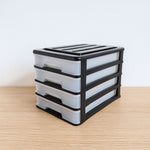 Wholesale 4 Drawer Unit - A4 Size - Black