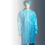 PPE Labcoats - Universal Size - 100pcs/CTN - Blue