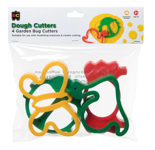Dough Giant Garden Bug Cutters (4pcs)