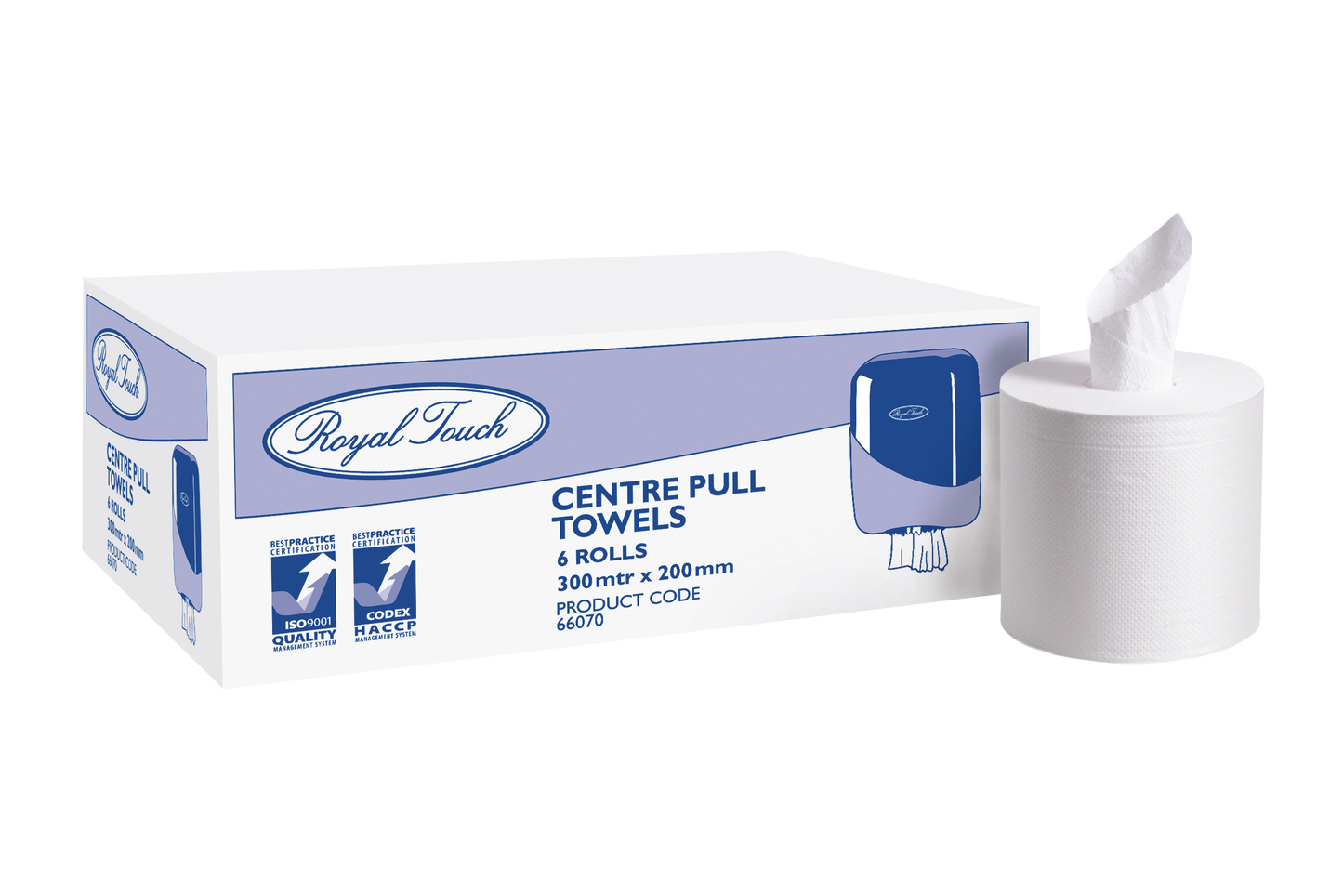 Royal Touch Centre Pull Towels