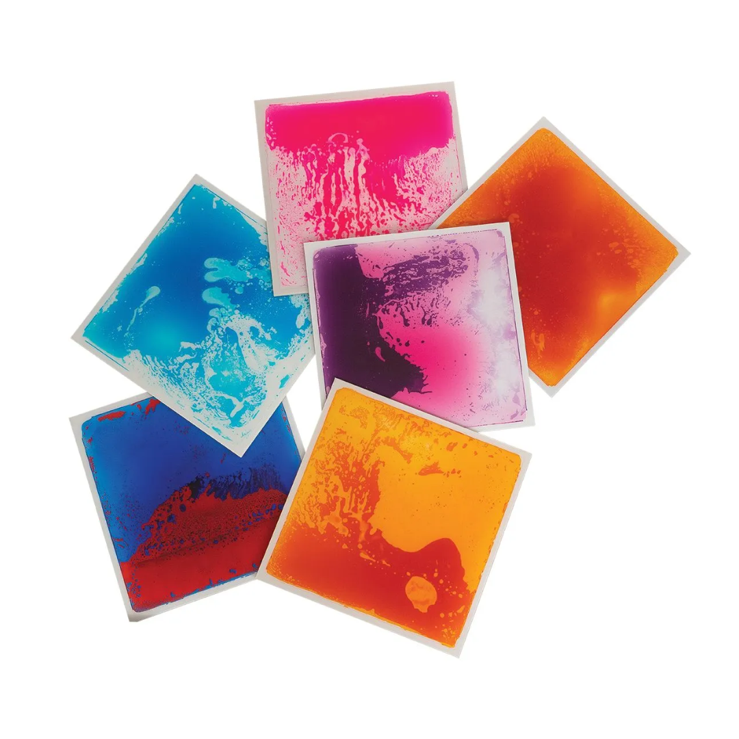 Sensory Liquid Floor Tiles(50cm x 50cm) - Set Of 6 1