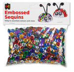 Embossed Sequins - 150g