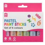 EC Paint Sticks Pastel - 6 Pack