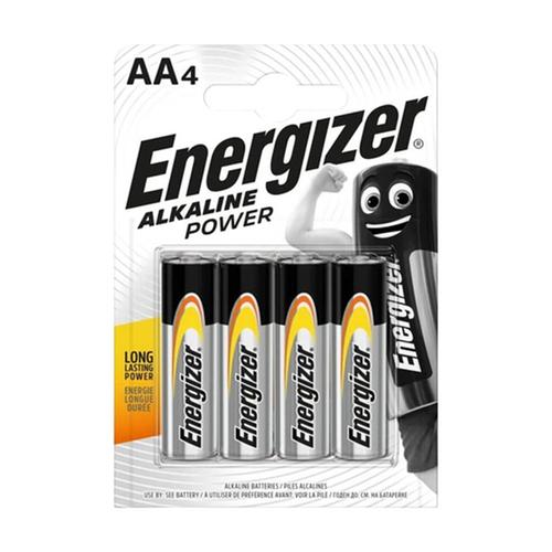 Energizer Alkaline Pwr AA - 4pk