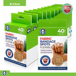flexible fabric bandage spots