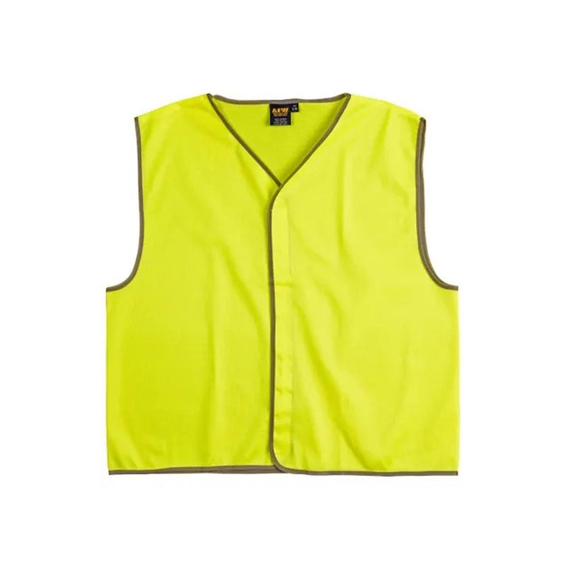 Bulk Buy Kids Hi Vis Vest - Yellow - Front No Logo
