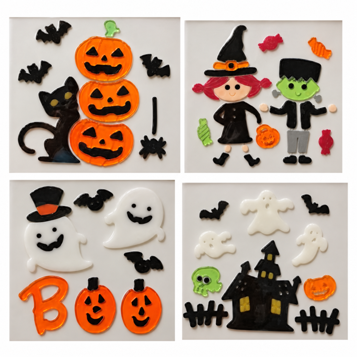 Halloween Gel Cling Window Decoration