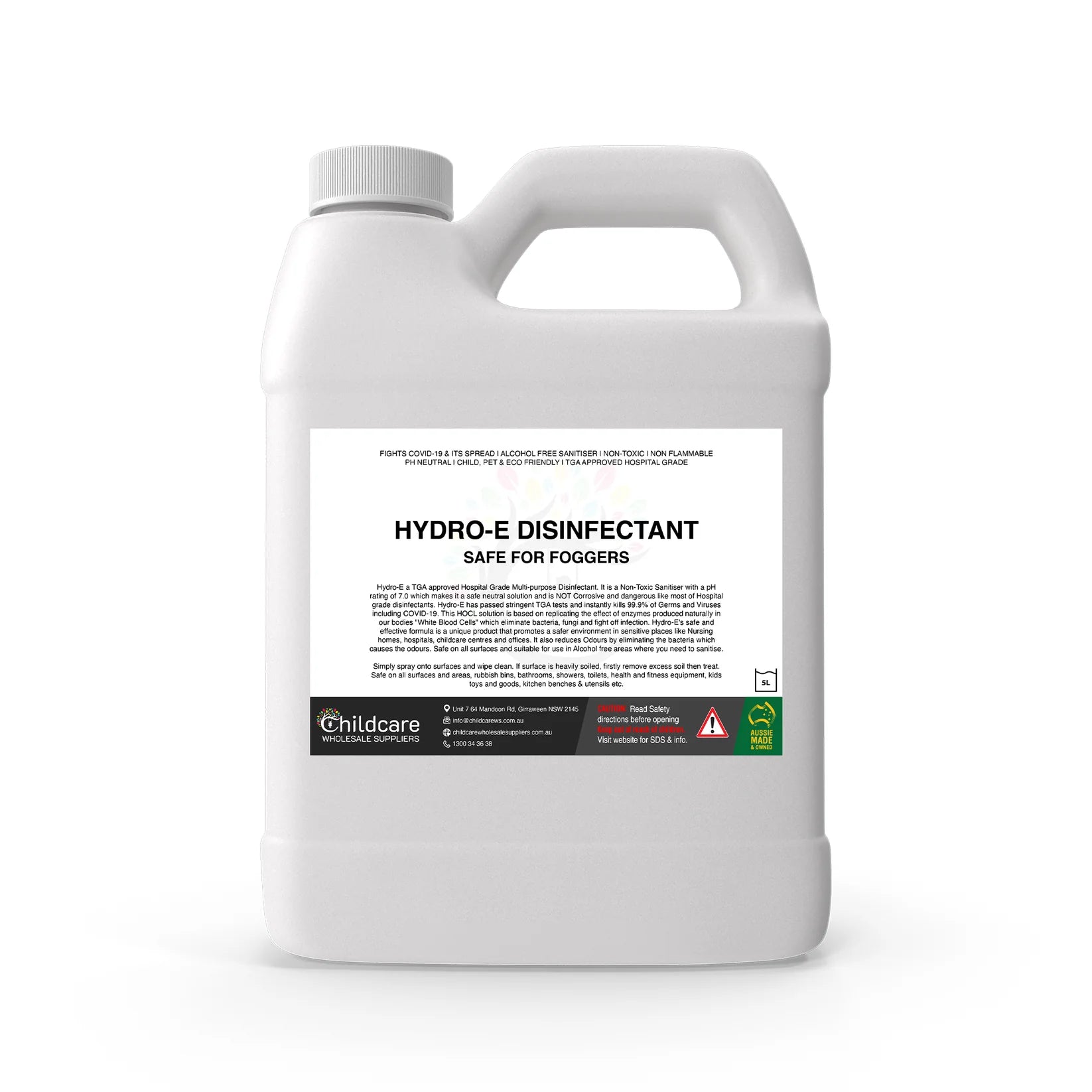 Wholesale Hydro-E Disinfectant - 5L