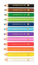 Wholesale Jumbo Stubby Colour Pencils