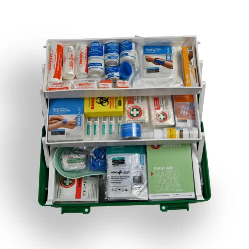 Large Plastic Portable First Aid Kit