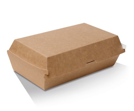 Snack Box Large Kraft Board - 200 Pack