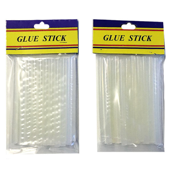 Bulk Buy Hot Glue Stick White Transparent - 20 Pack