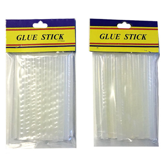 Hot Glue Stick White Transparent 20Pk