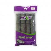 Scourer Steel Wool - 12 pcs