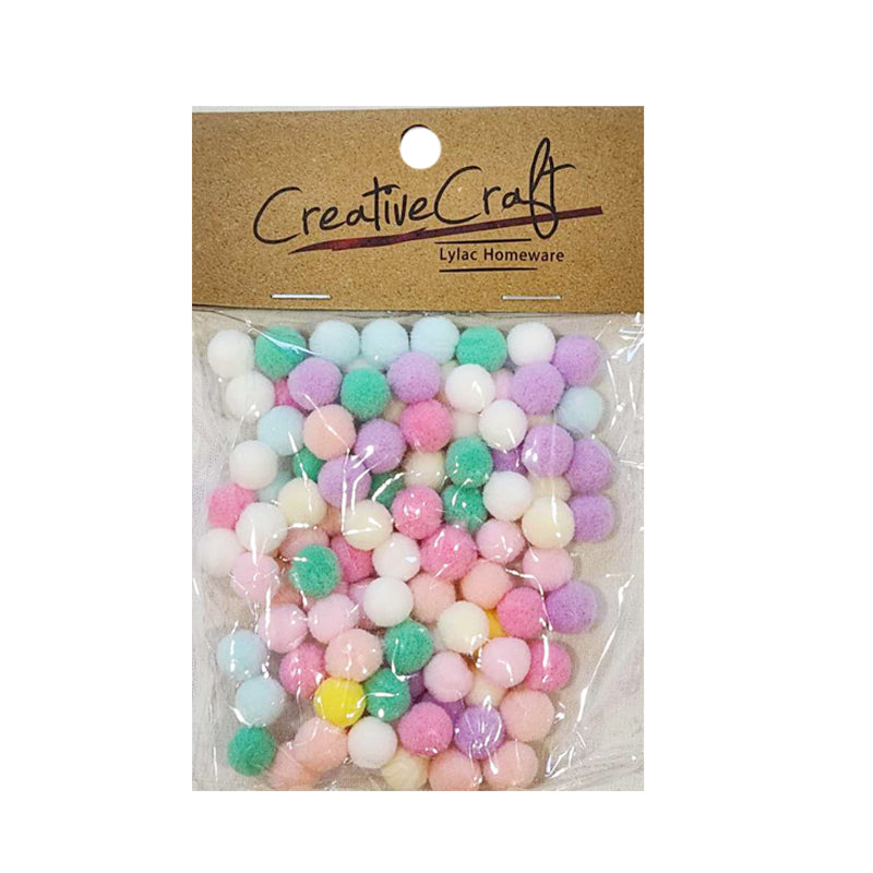 Wholesale Craft Pompoms - 1cm