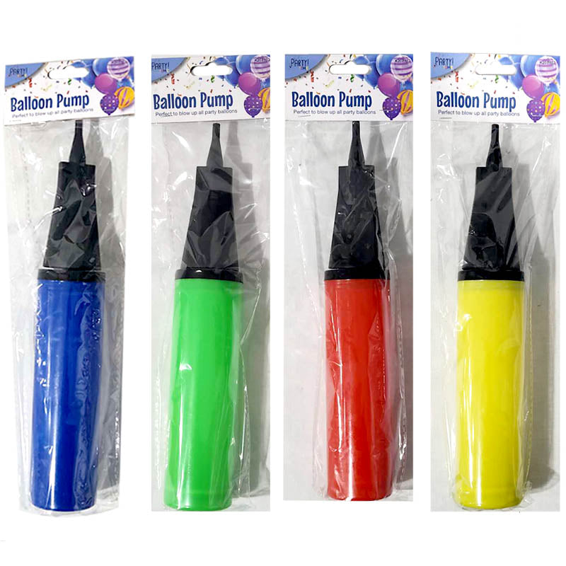 Balloon Pump - Assorted (28cm)