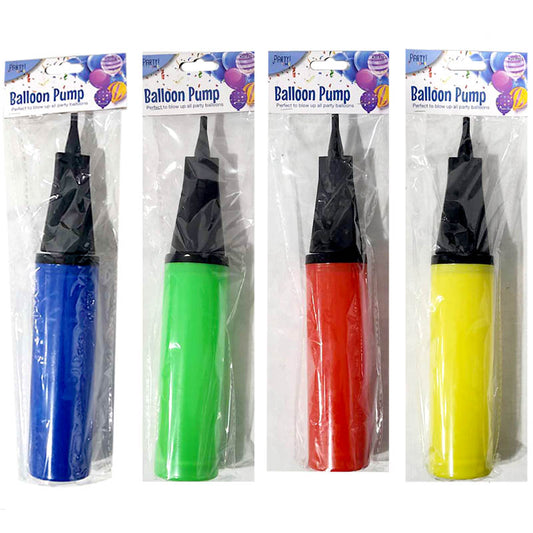 Balloon Pump - Assorted (28cm)