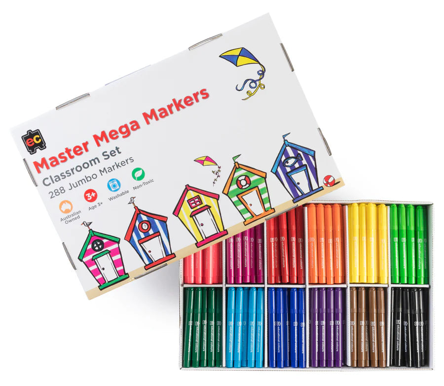 Educational Colours Master Mega Markers 