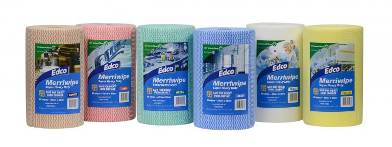 Edco Roll Wipes - Super Heavy Duty