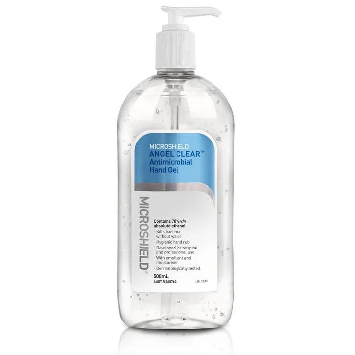 Microshield Antimicrobial Clear Hand Gel - 500mL
