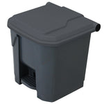 Grey Pedal Bin