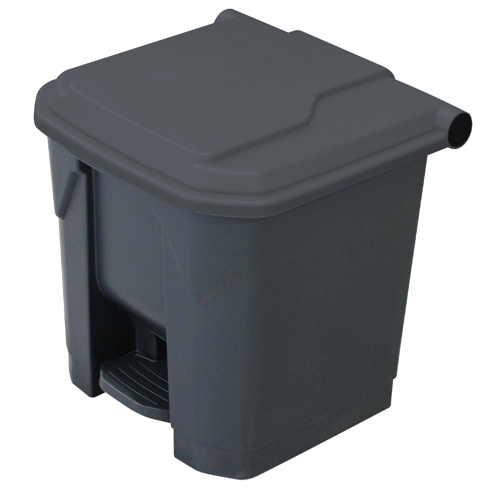Grey Pedal Bin