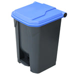 Blue Pedal Bin 50L