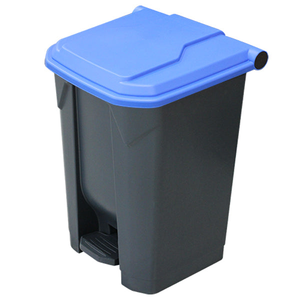 Blue Pedal Bin 50L