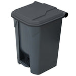 Grey Pedal Bin 50L