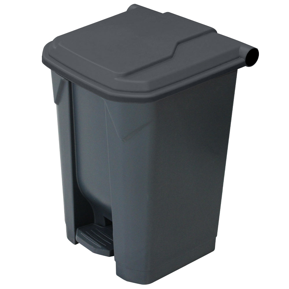Grey Pedal Bin 50L
