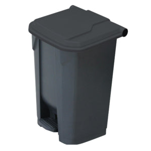 Grey Pedal Bin 80L