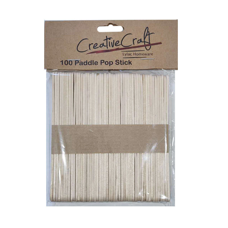 Natural Pop Sticks(100pcs)