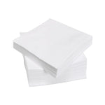 Bulk Buy Quilted Dinner Napkin (GT Fold) - White - 100 Pack