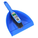 Bulk Buy Sabco Dustpan & Brush Set - Blue