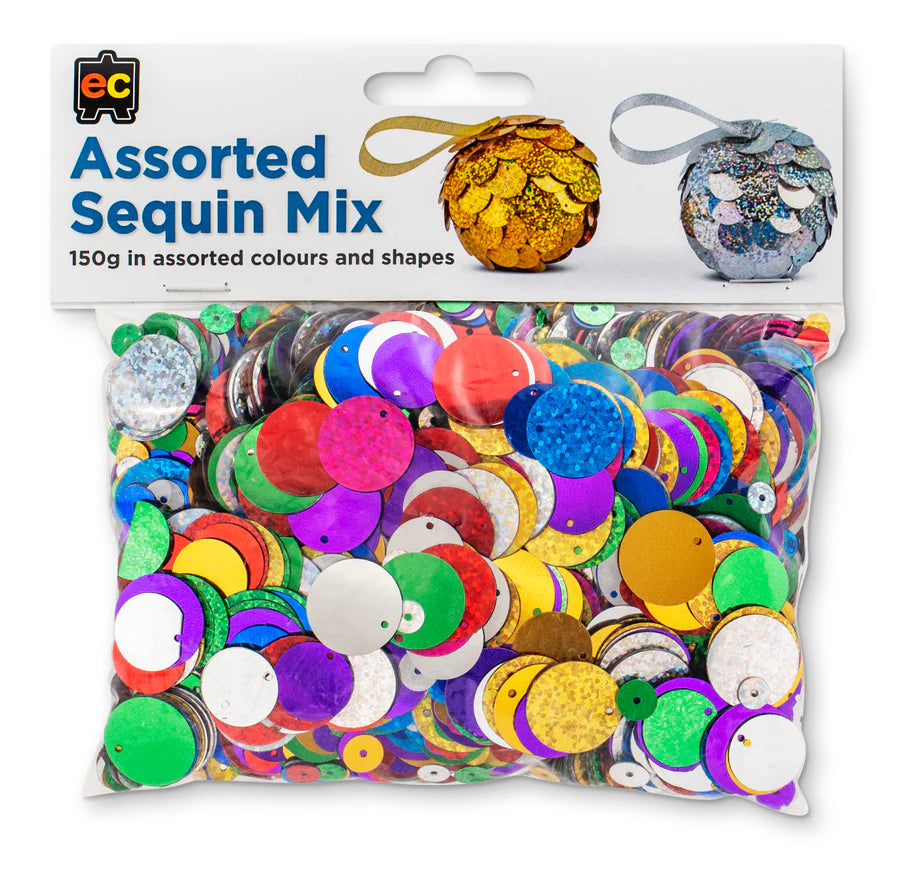 Assorted Sequin Mix - 150g