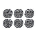 Wholesale Stainless Steel Scourer - 1 Pack (6pcs)
