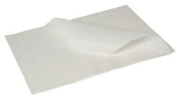 Greaseproof Paper 1/3 Cut White - 1200 Sheets