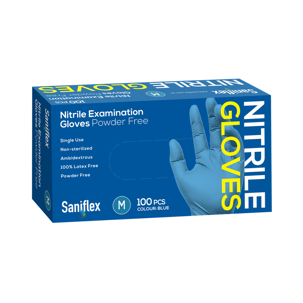 Nitrile Gloves - Blue