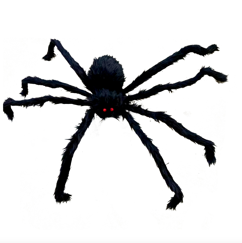 Spider With Red Eyes Decoration 74x14x4.5cm