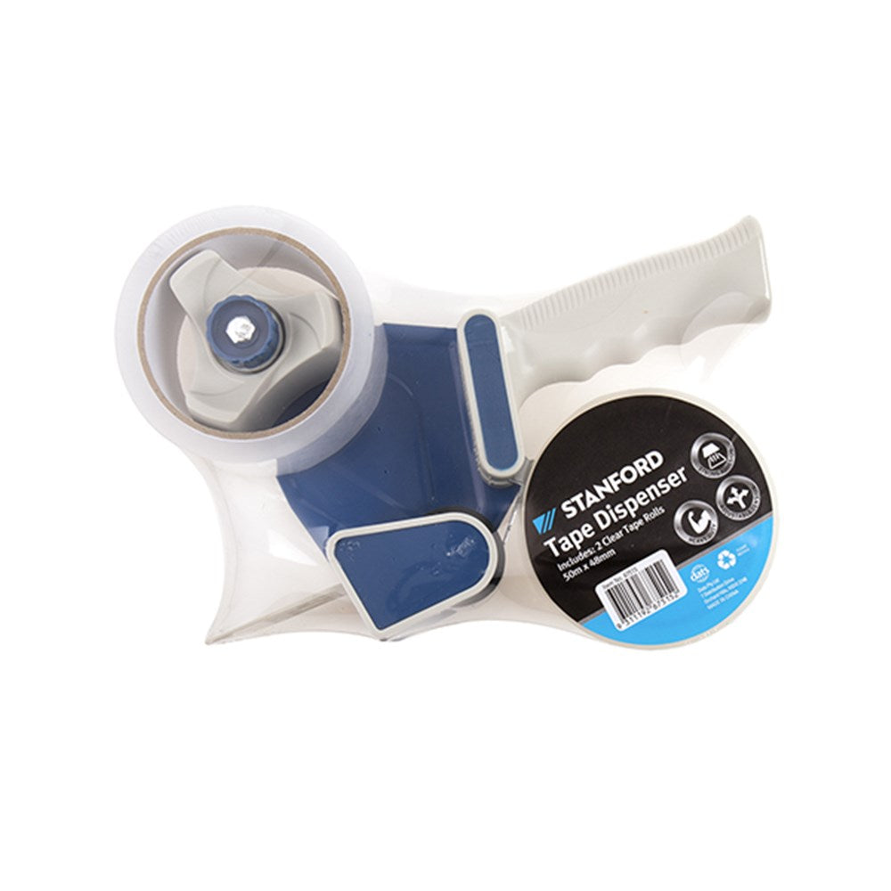 Tape Gun With Clear Tape