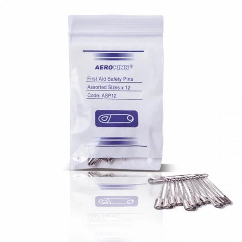 Bulk Buy Safety Pins - 12 Pack