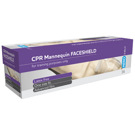 CPR - Face Shield - Mannequin - 36 Pack