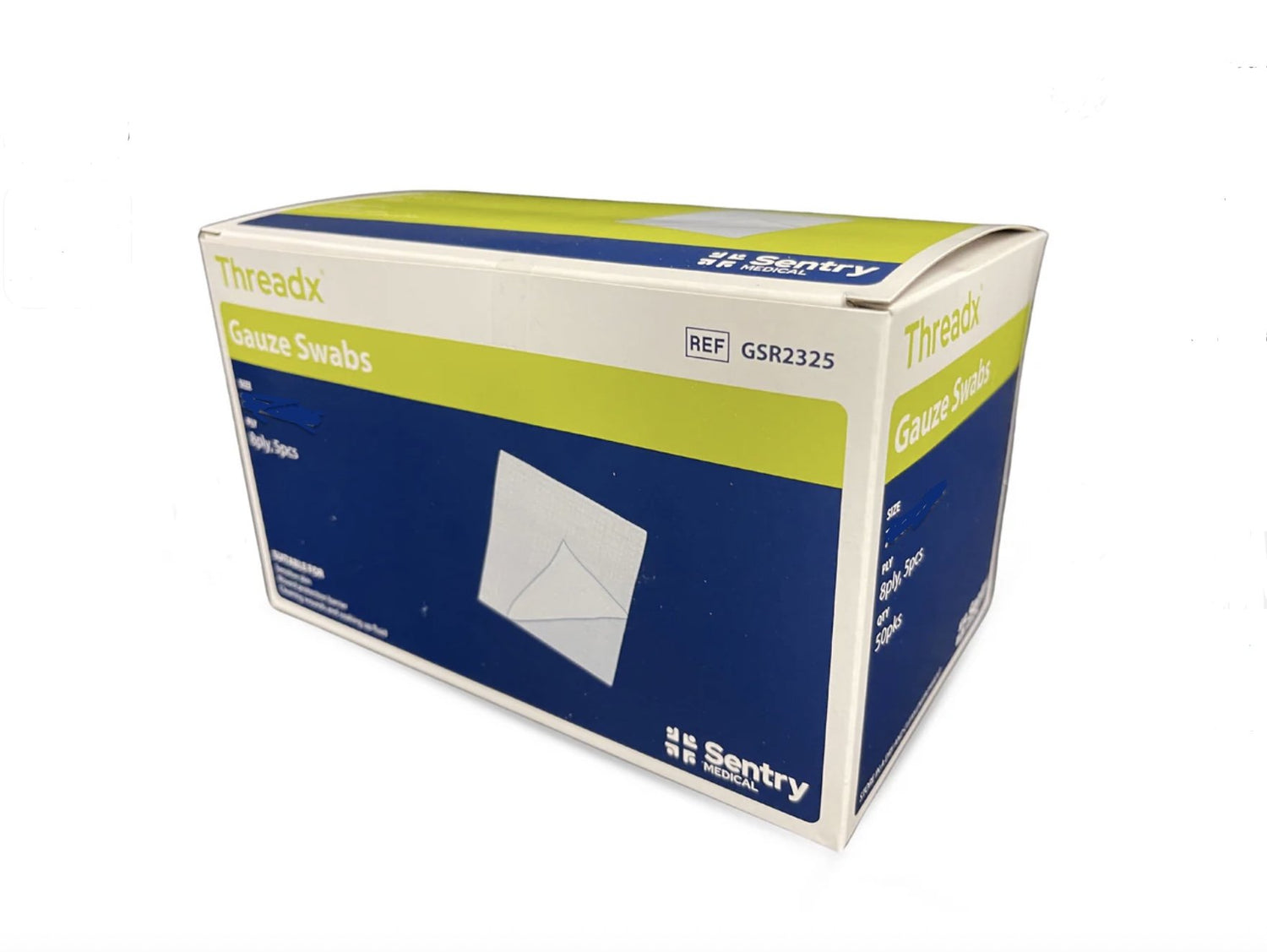 Gauze Swabs-  7.5cm x 7.5cm 8 Ply (Sterile)