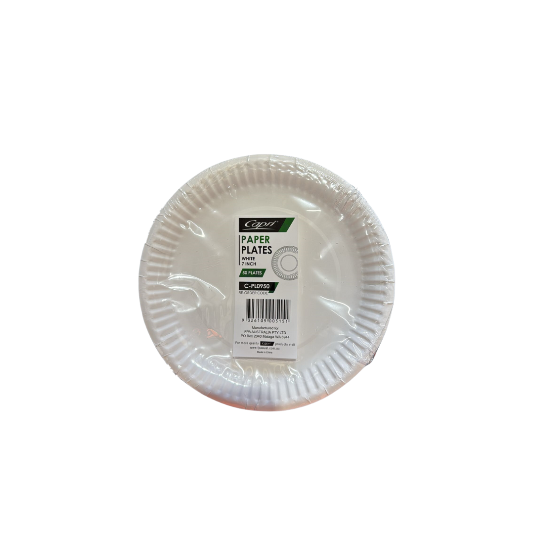 Paper Plates - 50 Pack