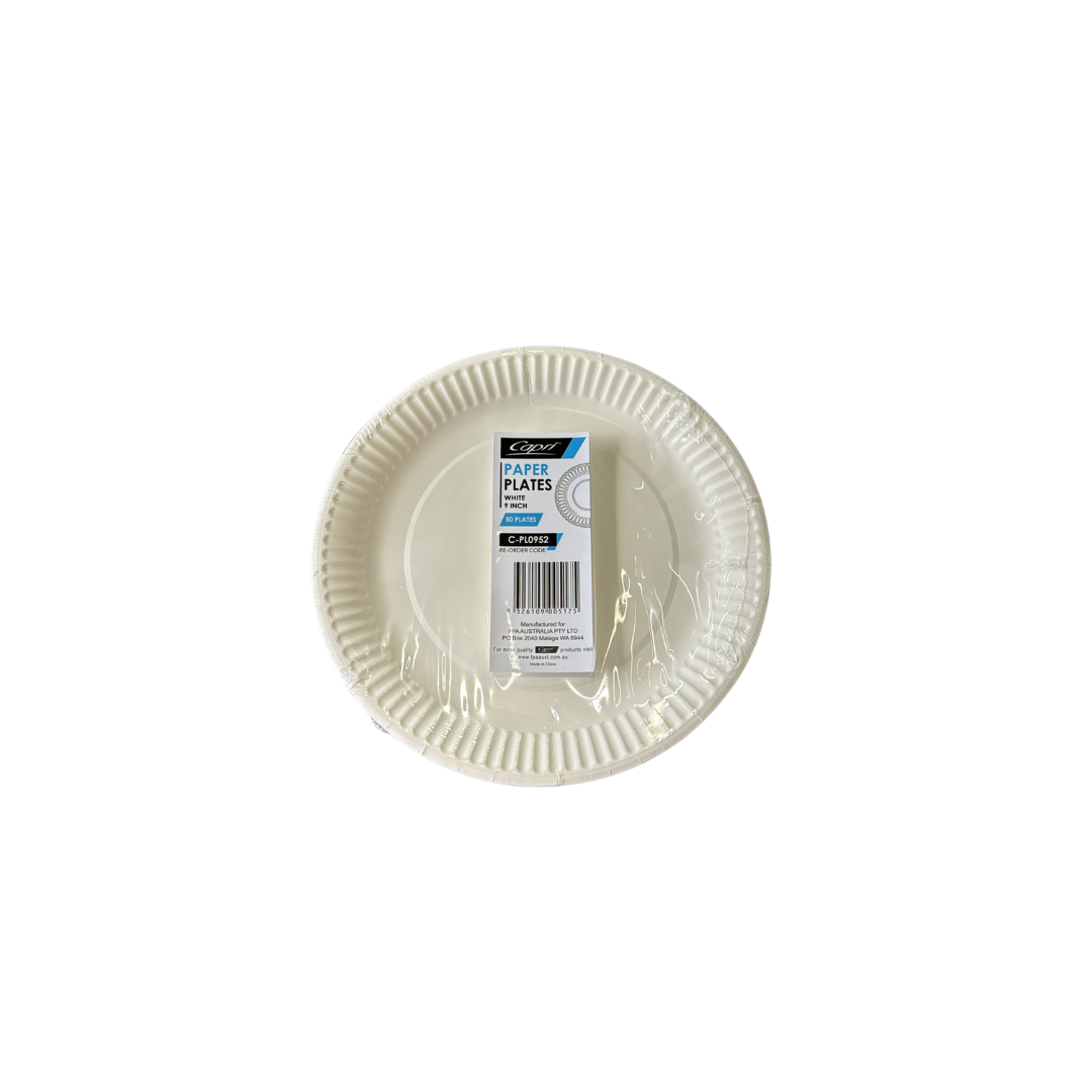 Paper Plates - 50 Pack