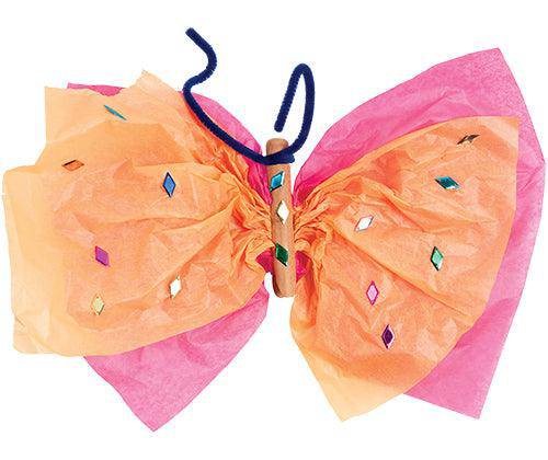 Coloured Tissue Paper - 100 Pack